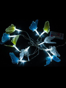 93869414 Электрогирлянда внутренняя Нить 13.5м 10LED белая Э241003 STLM-0600398 MOROZCO