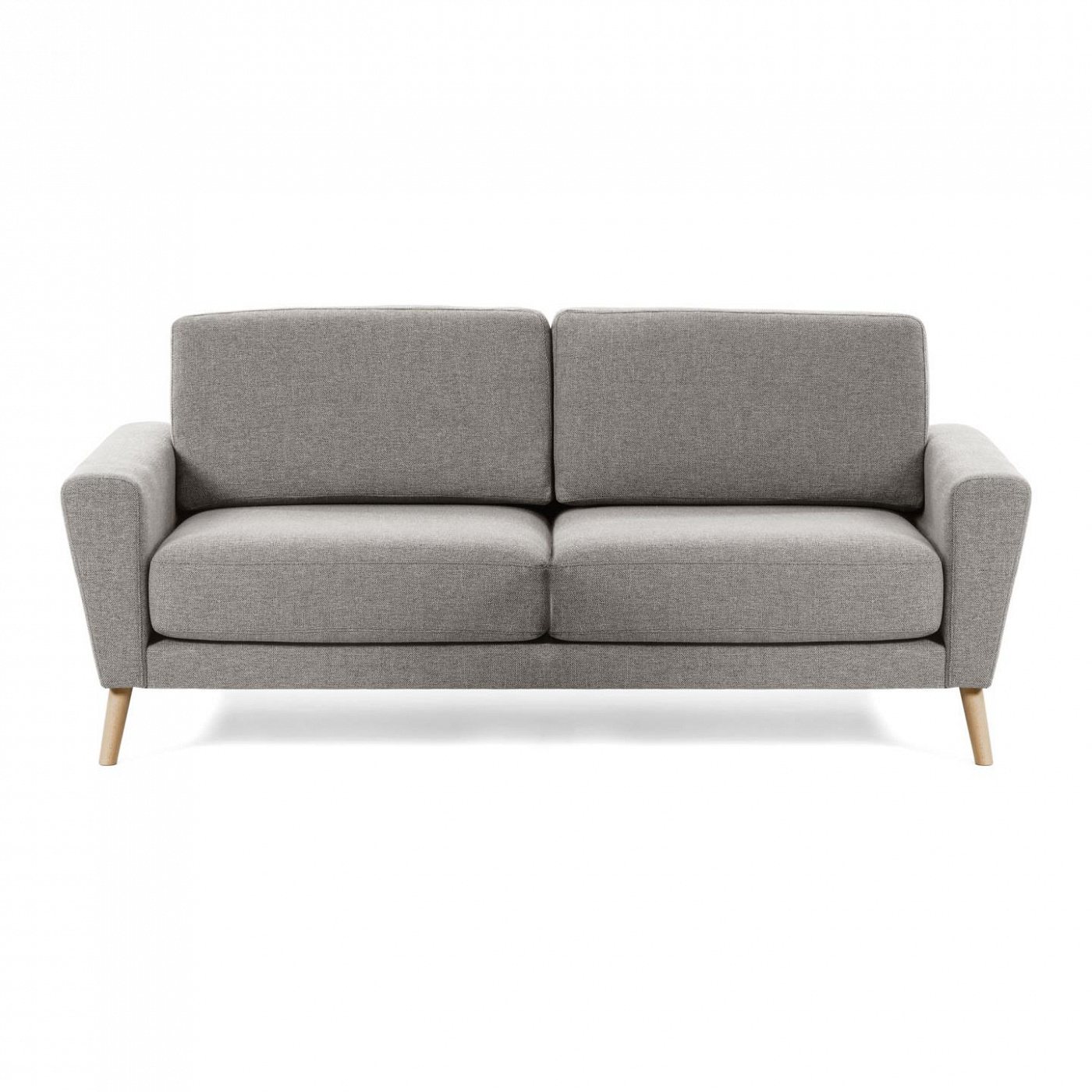 071395 Диван Guy 3х местный светло-серый La Forma Narnia 