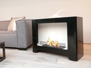 BRITISH FIRES Открытый отдельно стоящий камин из металла, окрашенного биоэтанолом