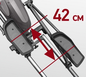 F808 CF Эллиптический тренажер f808 cf Carbon Fitness  - Вид №3