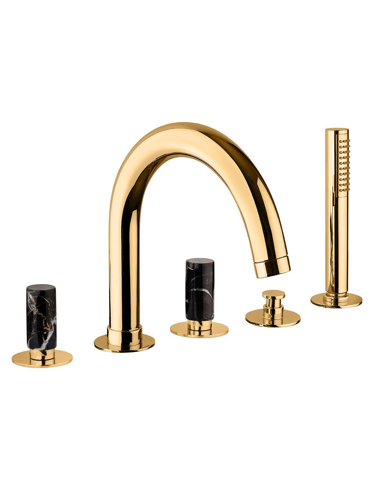 Встраиваемый смеситель для ванны с ручным душем Rubinetterie Frattini Pepe XL ARCH-00112668 - Вид №14