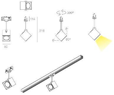 Milan Iluminacion Светодиодное освещение из алюминия Dau 4162 - Вид №4
