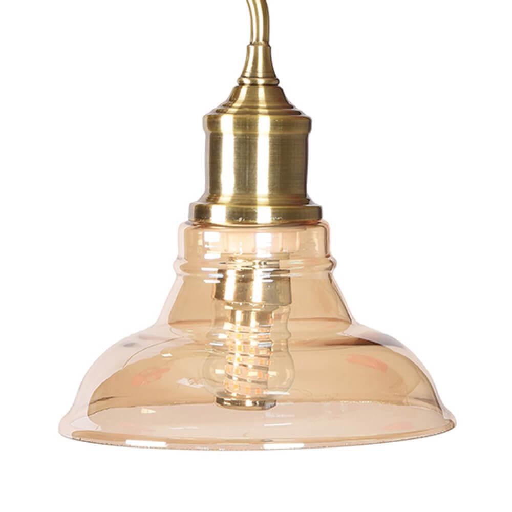 Бра со стеклянным плафоном античная бронза "Дезире" 3305/1W-AB-CGN LUMIEN HALL ДЕЗИРЕ 00-3929829 Бронза  - Вид №2