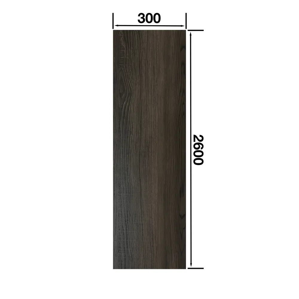 Стеновая панель МДФ Зебрано 2600x300x6 мм 0.78 м² 87689114 STLM-2027245 DEKOR PANEL  - Вид №5