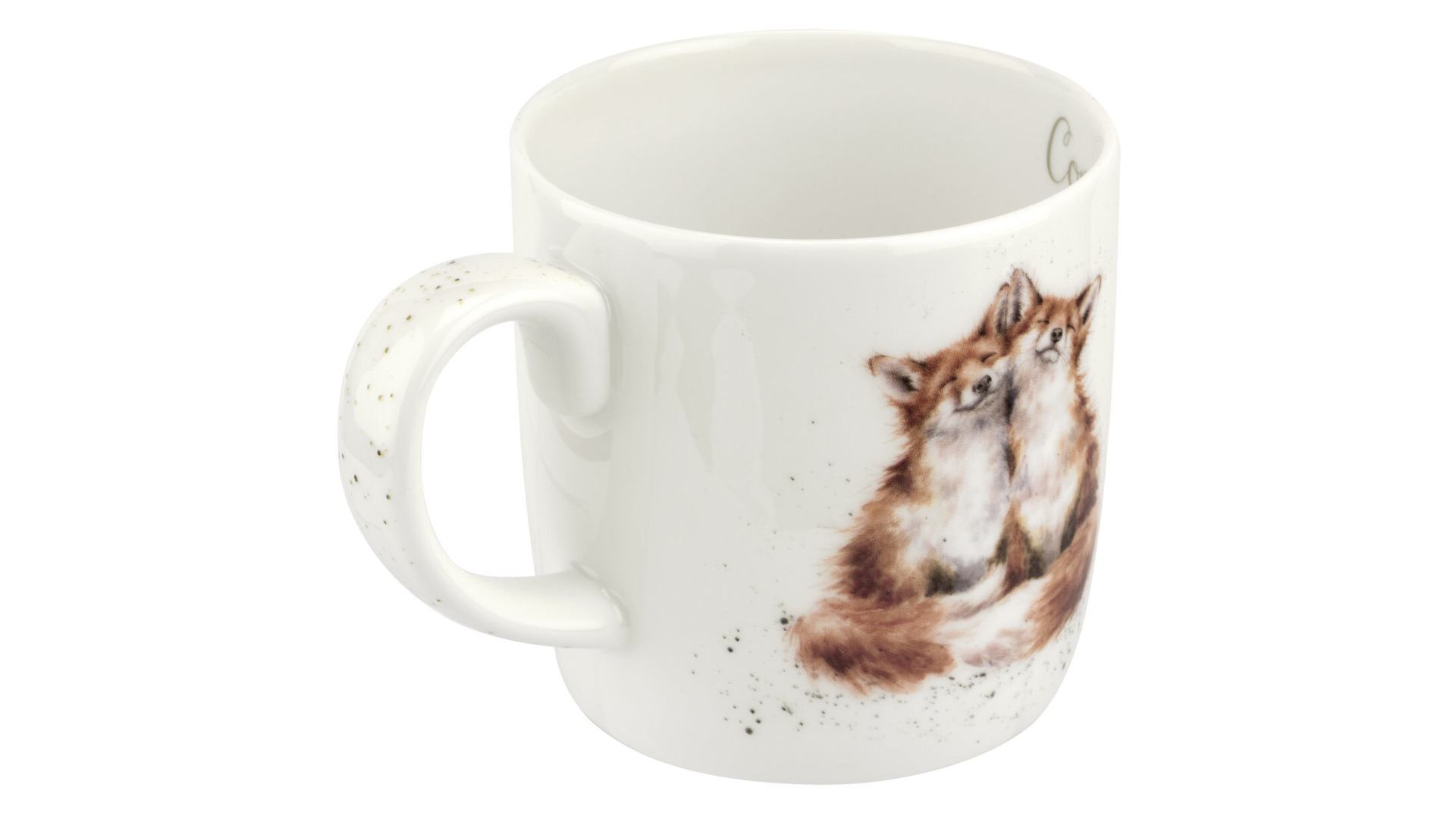 10669754 Royal Worcester Кружка Royal Worcester "Забавная фауна.Лисята" 400мл Фарфор  - Вид №2