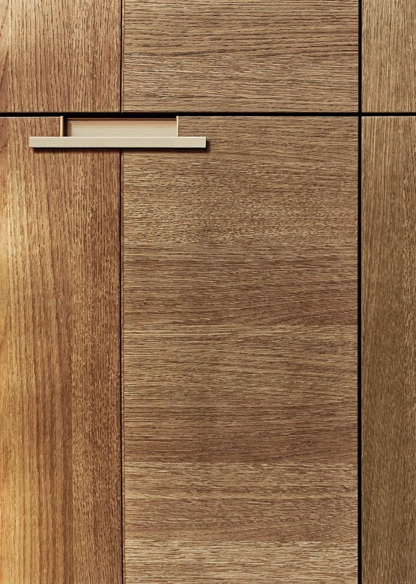 Cesar Кухня из зеленого гватемальского мрамора и дуба с островом Intarsio sun-id-1354150 - Вид №1