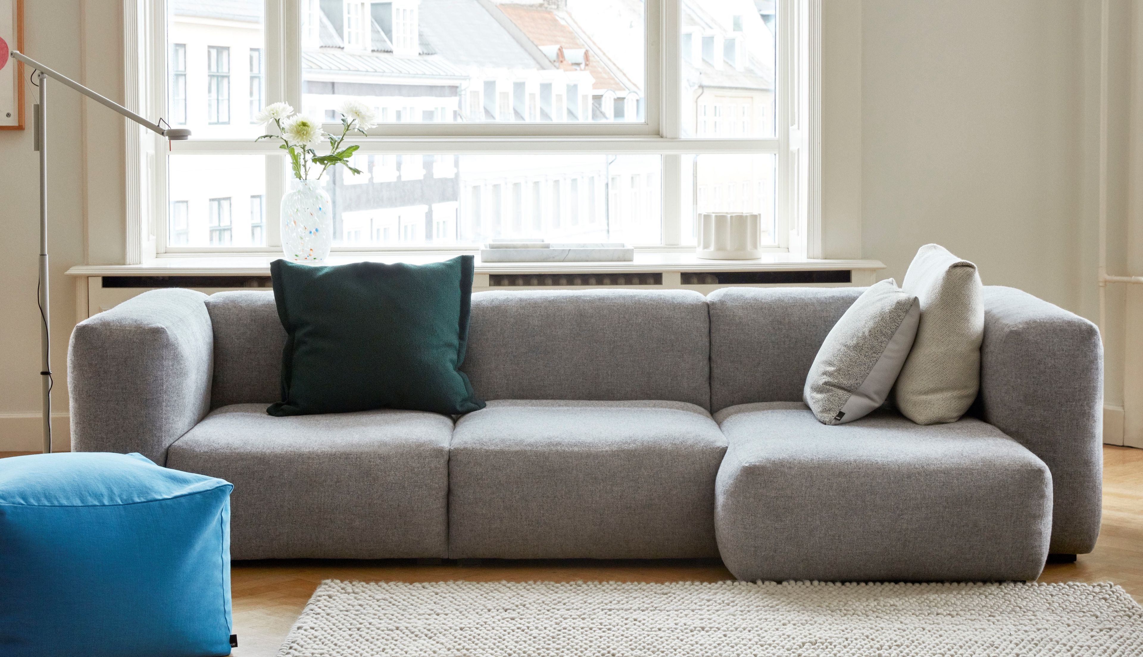 Алюминиевый регулируемый светодиодный торшер Hay Fifty-Fifty ARCH-00007107 - Вид №14