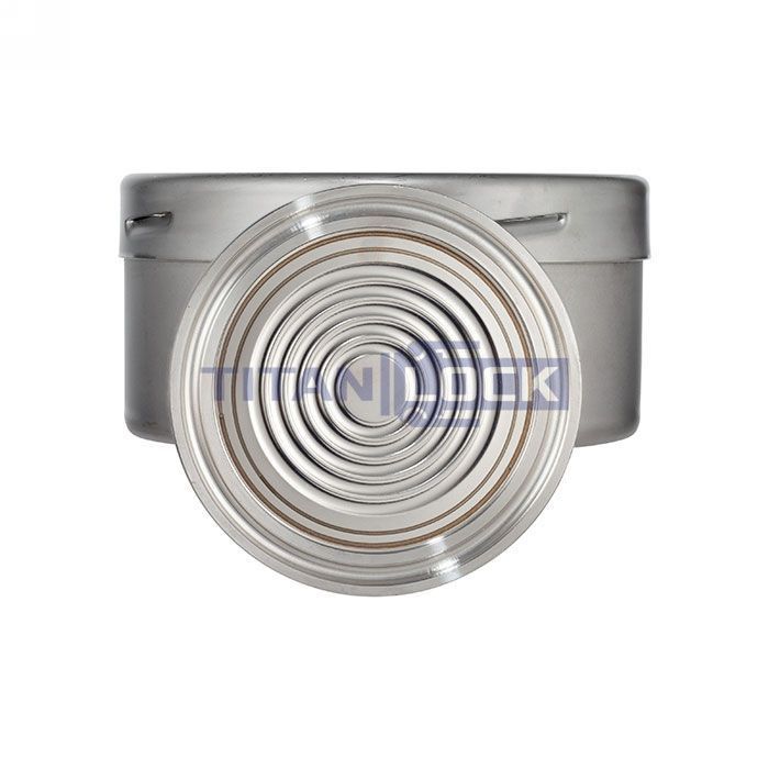 Манометр нержавеющий с мембранным разд.,10/0,2 Бар, Clamp DN50, корп. 100мм, TLSPG50/100CL TITAN LOCK  - Вид №5