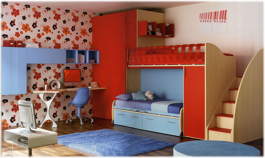 Детская из модулей  MORETTI  COMPACT CS12 ARIA