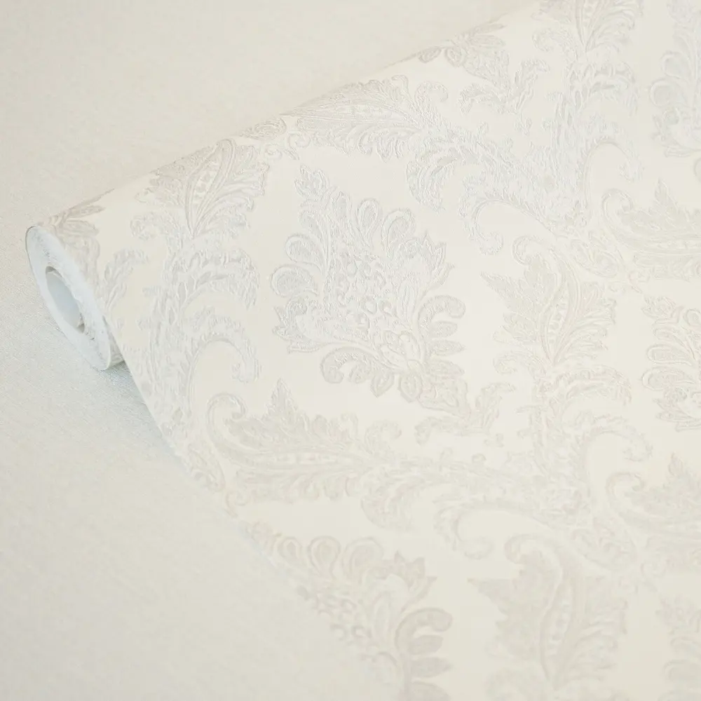 Обои флизелиновые Wall Up Dalia белые 1.06 м 652024 STLM-2165138 - Вид №2