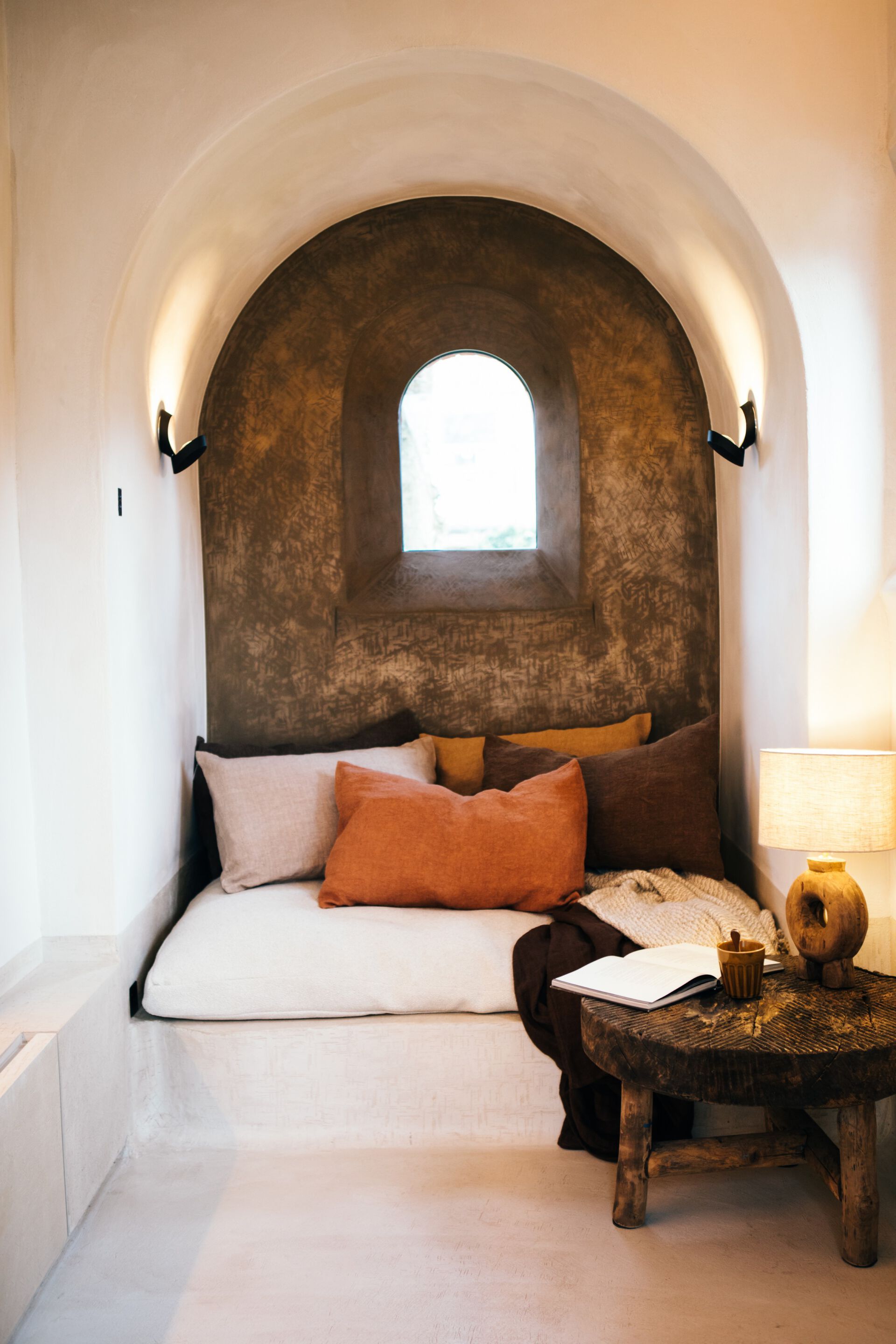 Прямоугольная однотонная льняная подушка POMAX BASICS ARCH-00153227 - Вид №5