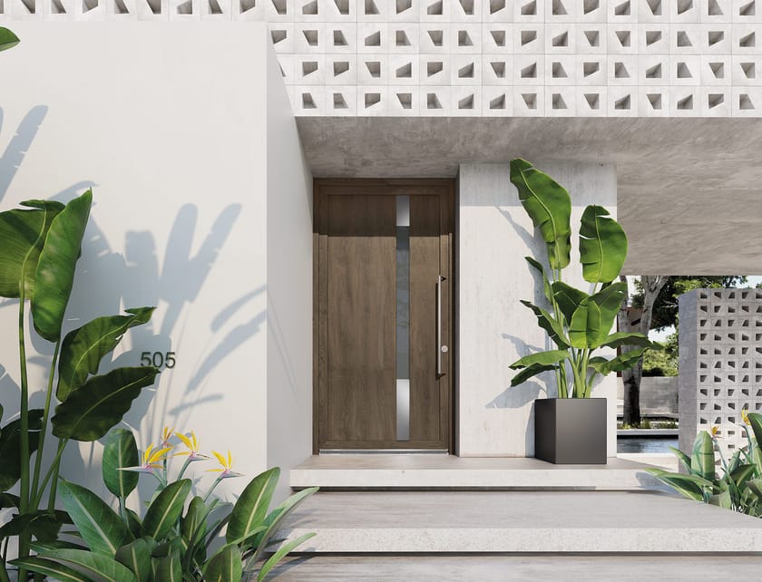 Входная дверь из ПВХ D&V Serramenti INTRO ARCH-00148375