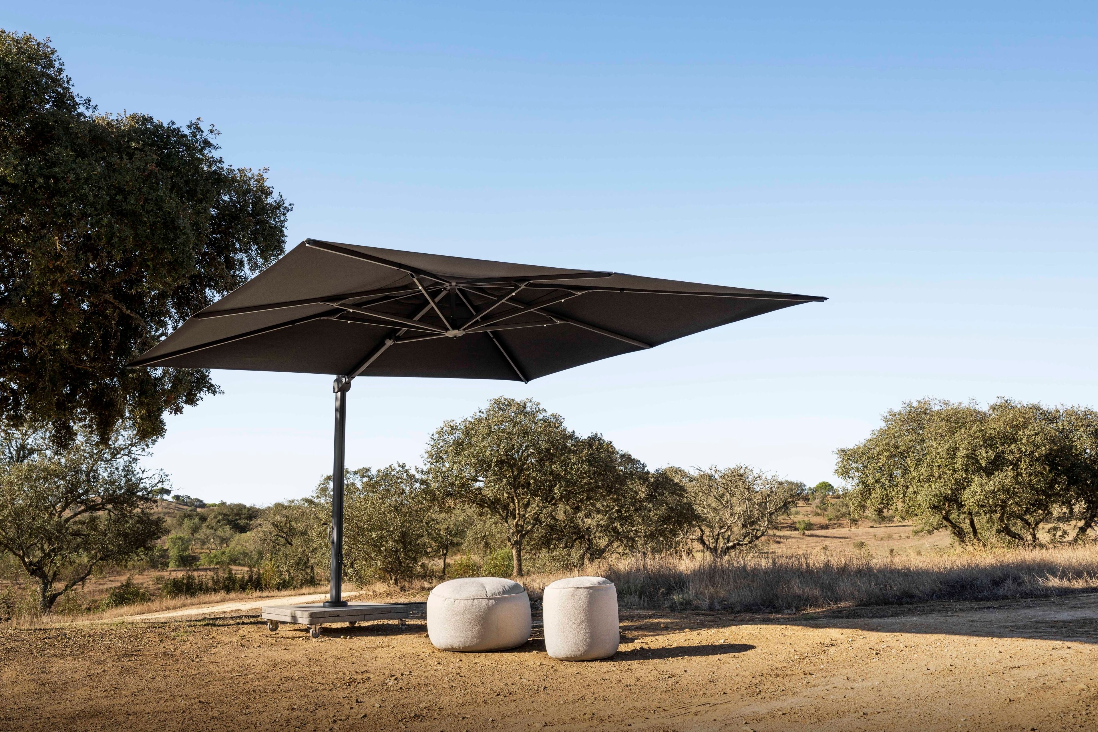 Квадратный тканевый зонтик с боковым полюсом Jardinico Attitude ARCH-00084422 - Вид №2