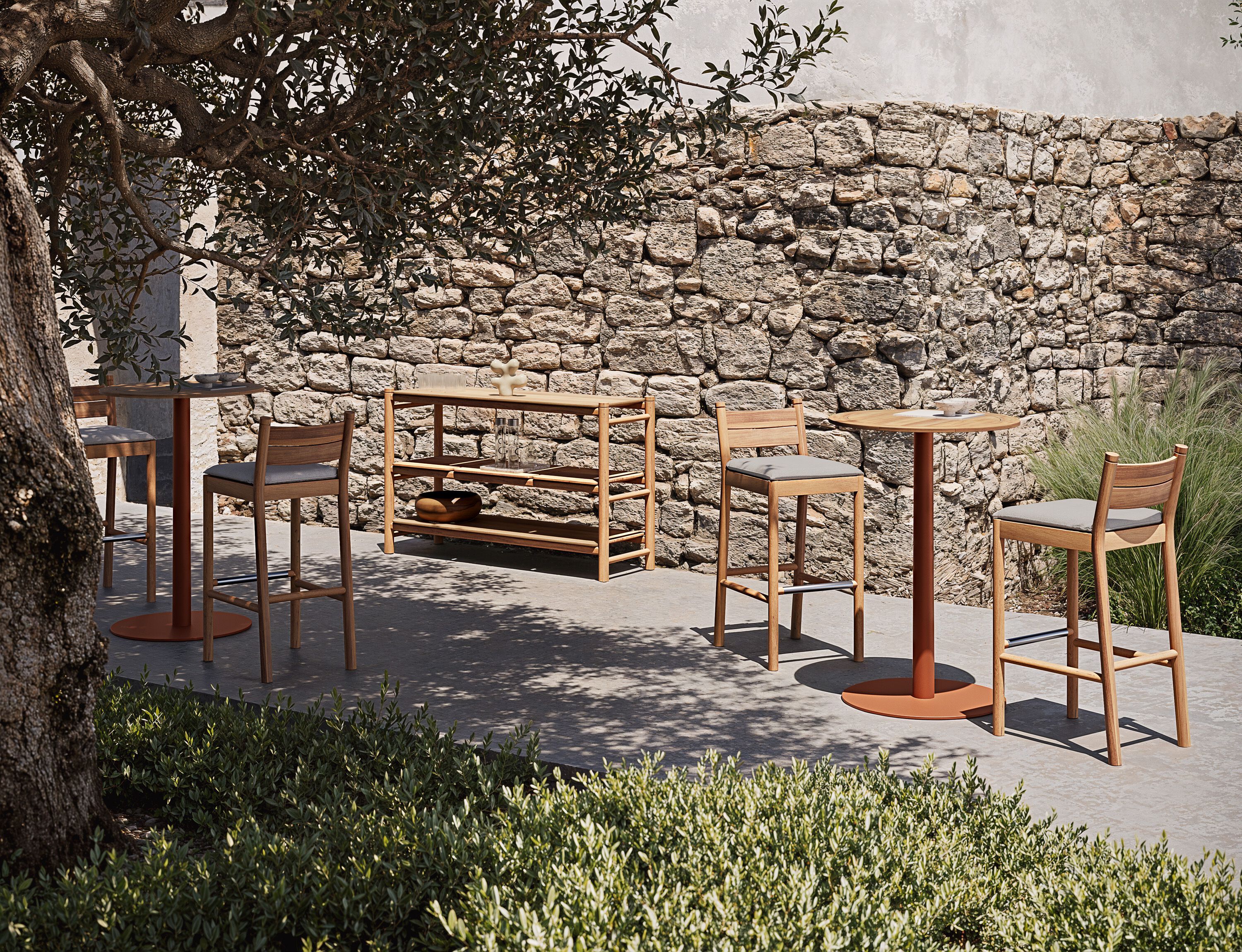 Деревянный садовый стул со спинкой Atmosphera Панама ARCH-00137950 - Вид №1