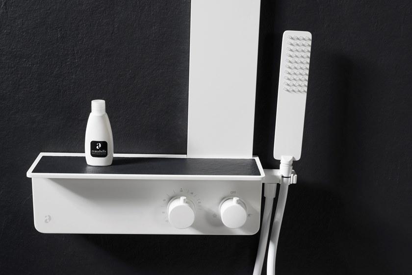 Acquabella Настенная душевая стойка из Акрона © и алюминия sun-id-1504892 - Вид №3