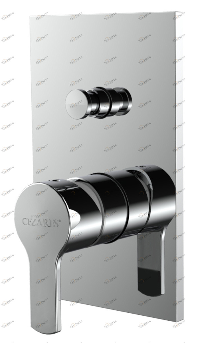 Встраиваемый смеситель для душа с переключателем CEZARES OVEST-VDIM-01 