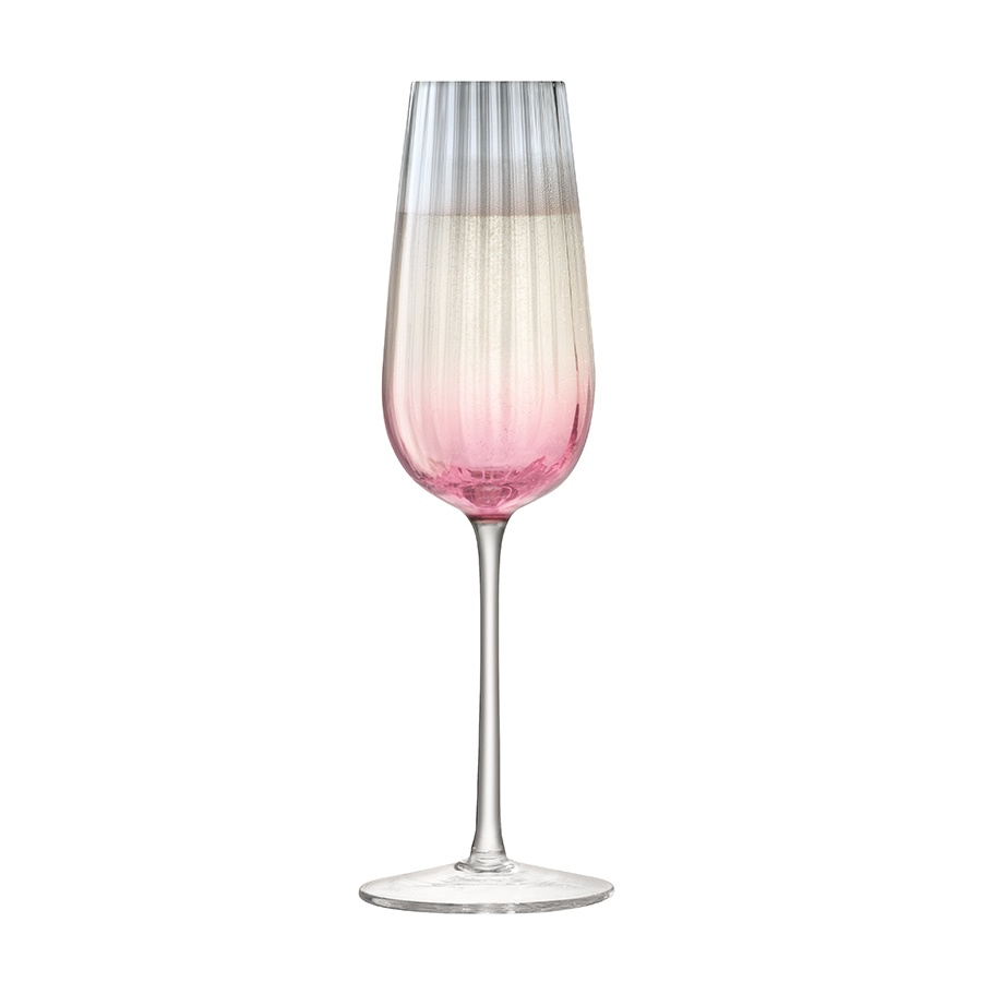 G1332-09-152 Набор бокалов для шампанского dusk, 250 мл, розово-серый, 2 шт. LSA International  - Вид №4