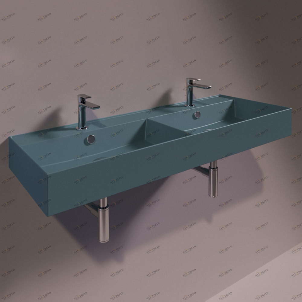 AG121DNAVYMATT Подвесная раковина настенная прямоугольная Simas Agile