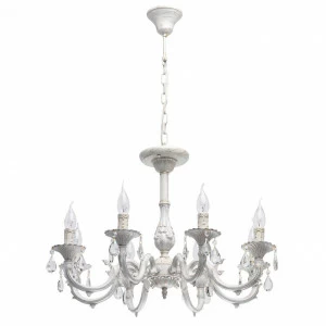 Подвесная люстра MW-Light Аврора 371015008 MW-LIGHT ДИЗАЙНЕРСКИЕ, АВРОРА 279661 Белый