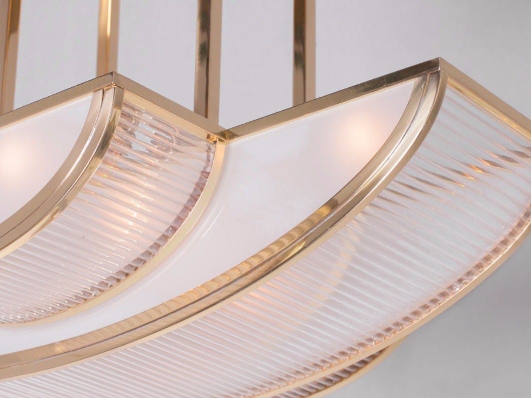 Подвесной светильник ручной работы из латуни Patinas Lighting Orléans ARCH-00023573 - Вид №2