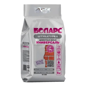 Штукатурка цементная Боларс Универсаль 5 кг