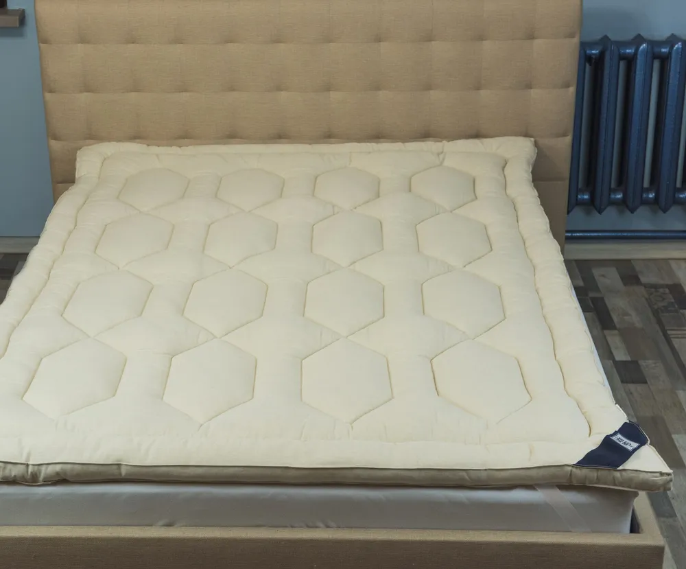 90566925 Наматрасник топпер LINUM COTTON 200х200 см STLM-0286201 EDELSON