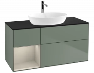 Villeroy&Boch Тумба под раковину Прямоугольная версия FA62HHGM Finion Olive Matt Lacquer
