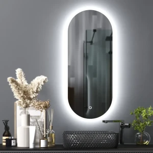 Зеркало Omega Glass Веста Air с LED-подсветкой для ванной 89390148