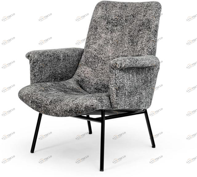 Mytto Мягкое кресло из хлопка с подлокотниками Larforma sun-id-1397712