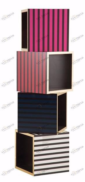 Roche Bobois Модульный лакированный модульный книжный шкаф Christian lacroix maison sun-id-1408285