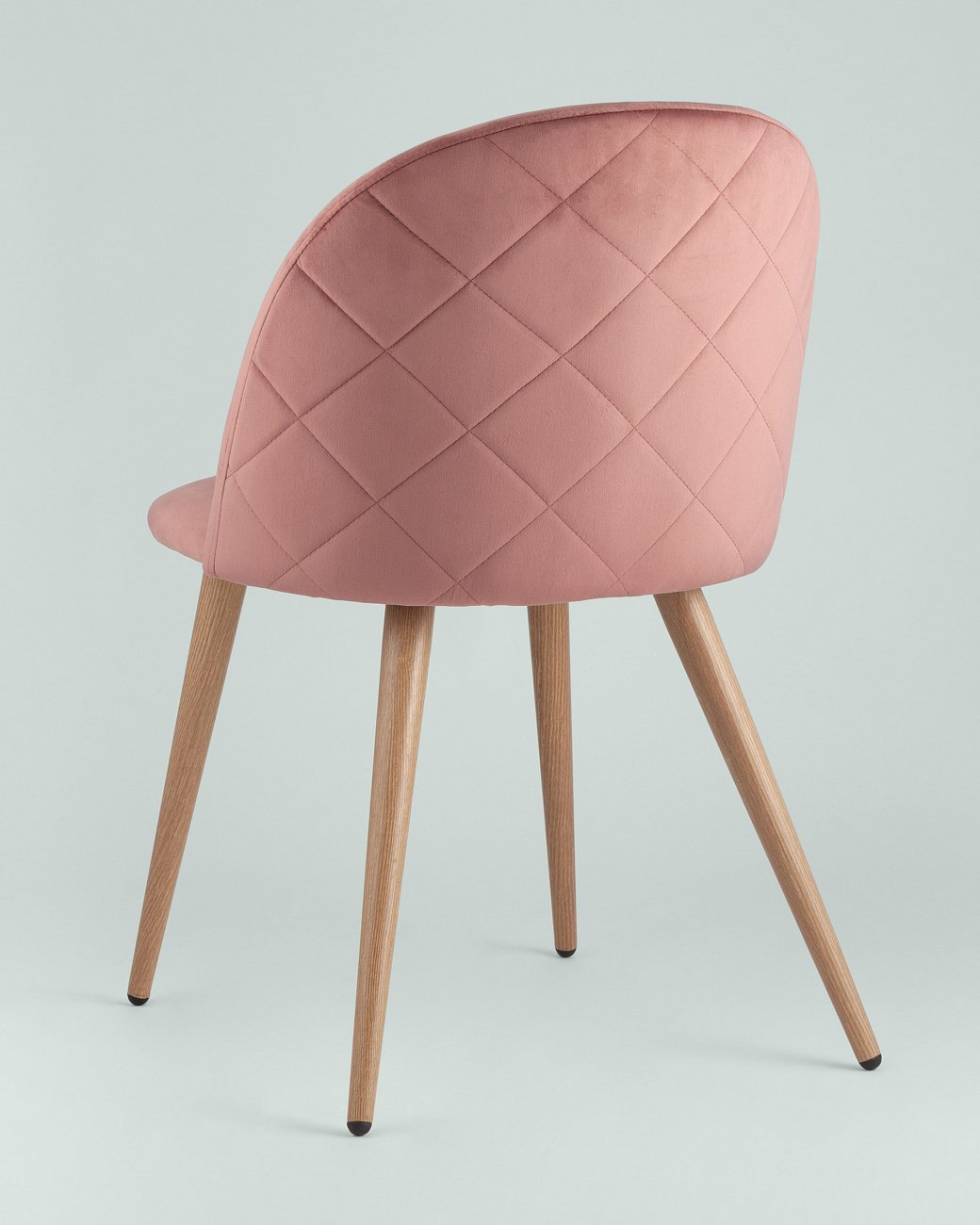 Стул со спинкой с ромбами розовый "Лион" STOOL GROUP ДИЗАЙНЕРСКИЕ, ИНТЕРЬЕРНЫЕ 00-3946205 Розовый  - Вид №4