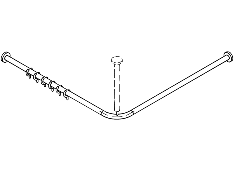 801.34.110 Карниз HEWI Serie 477/801  - Вид №8
