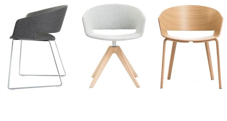 Andreu World Кресло-санки с обивкой Ronda So0453 - Вид №8