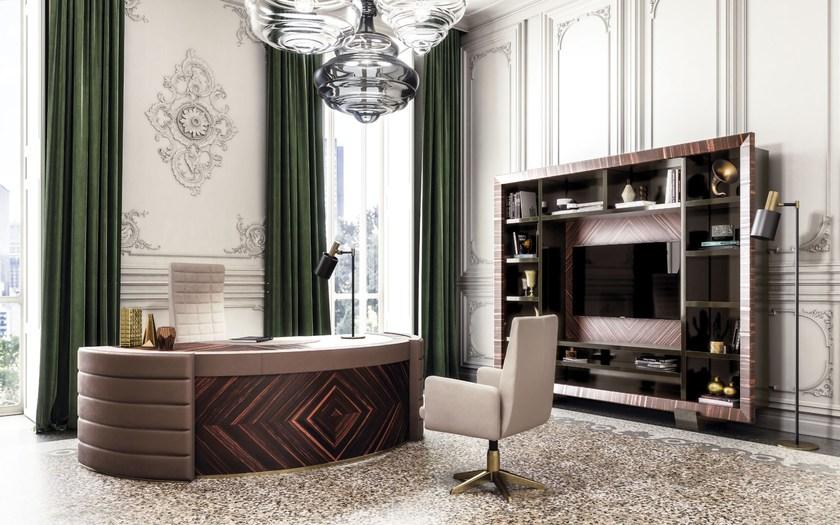 Capital Collection Кресло руководителя из ткани с подлокотниками sun-id-1382081 - Вид №3