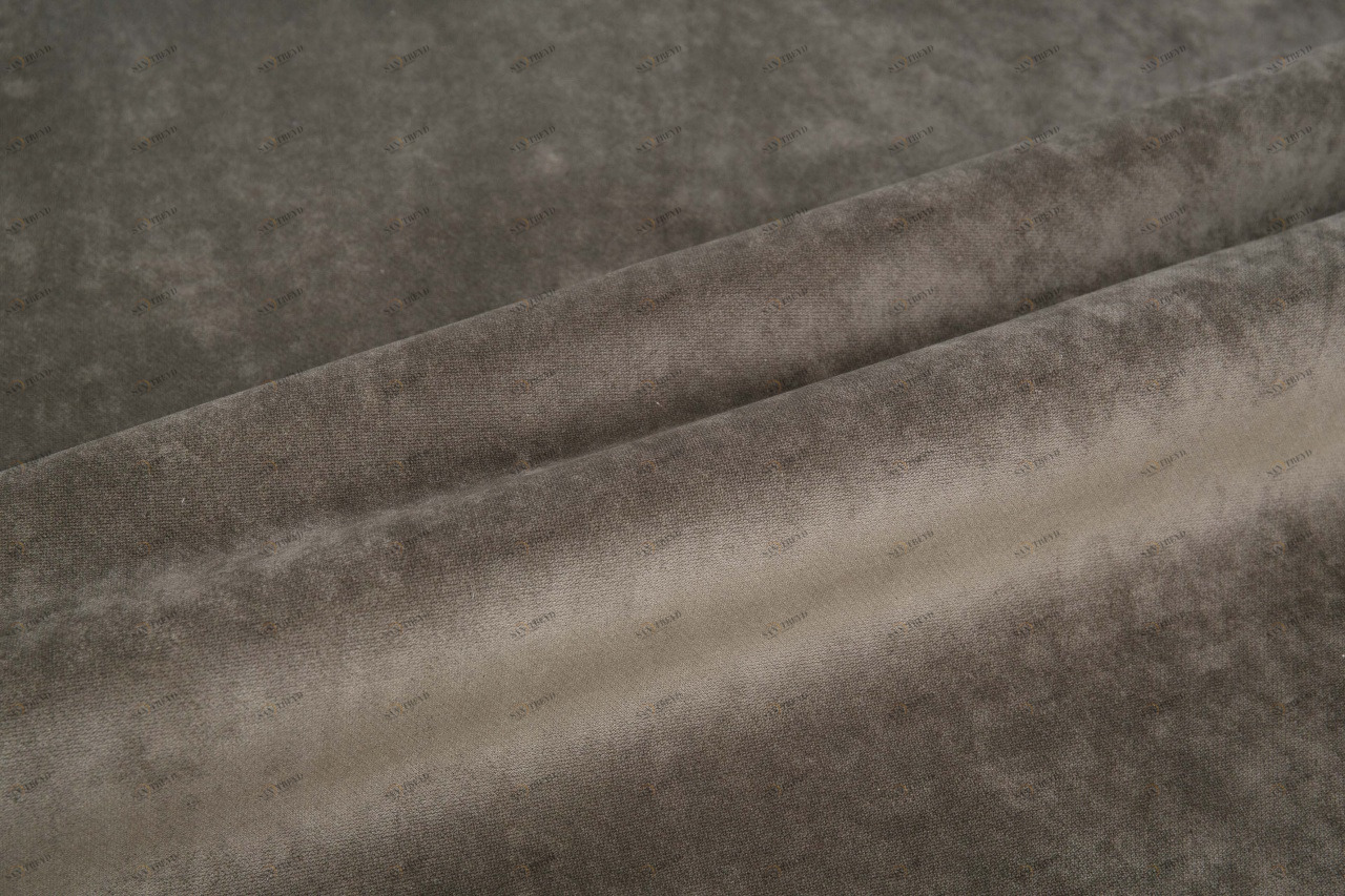 COLORISTICA Aquarelle col.59 Ткань мебельная  Микровелюр  HITAquarelle Коричневый 