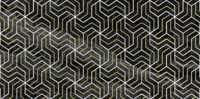 Crystal Fractal Декор чёрный Laparet sun-id-311513