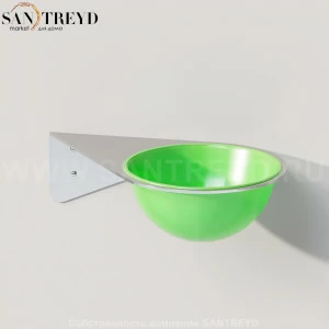 Agape AL DENTE Мыльница зеленая CRUB0999L