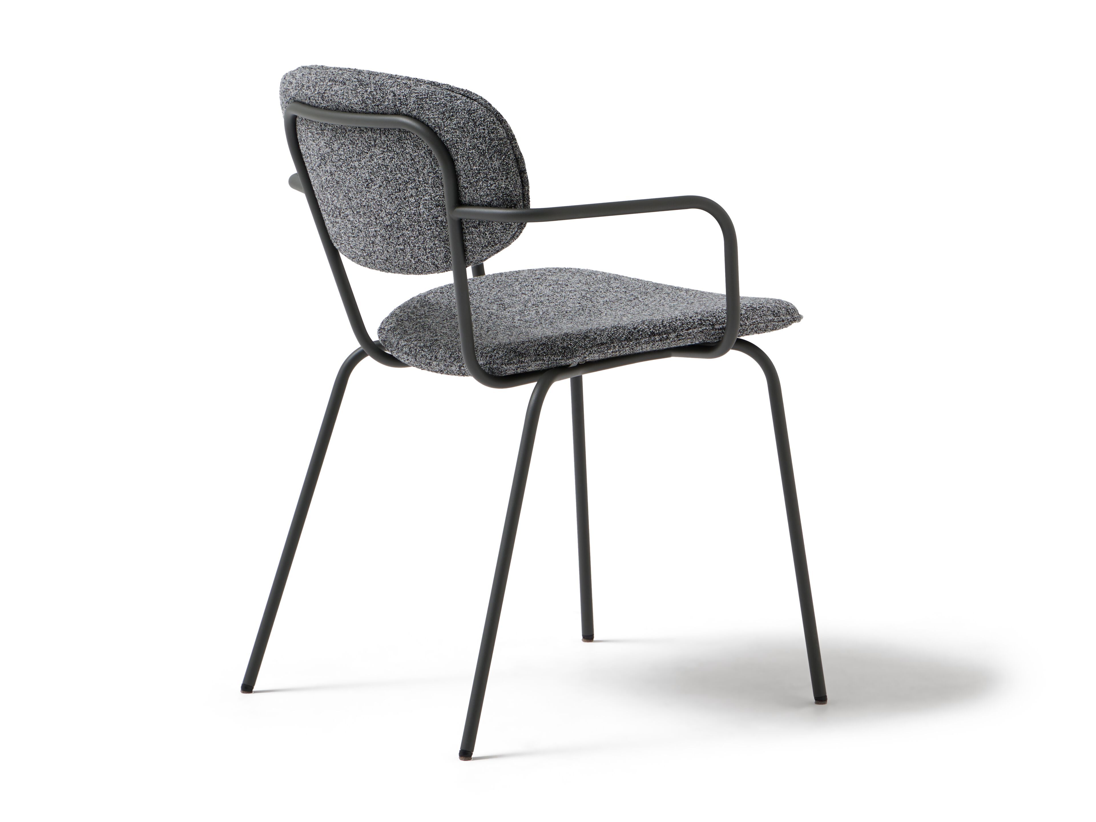 Мягкий тканевый стул с подлокотниками MOBLIBERICA Silueta ARCH-00108279 - Вид №4