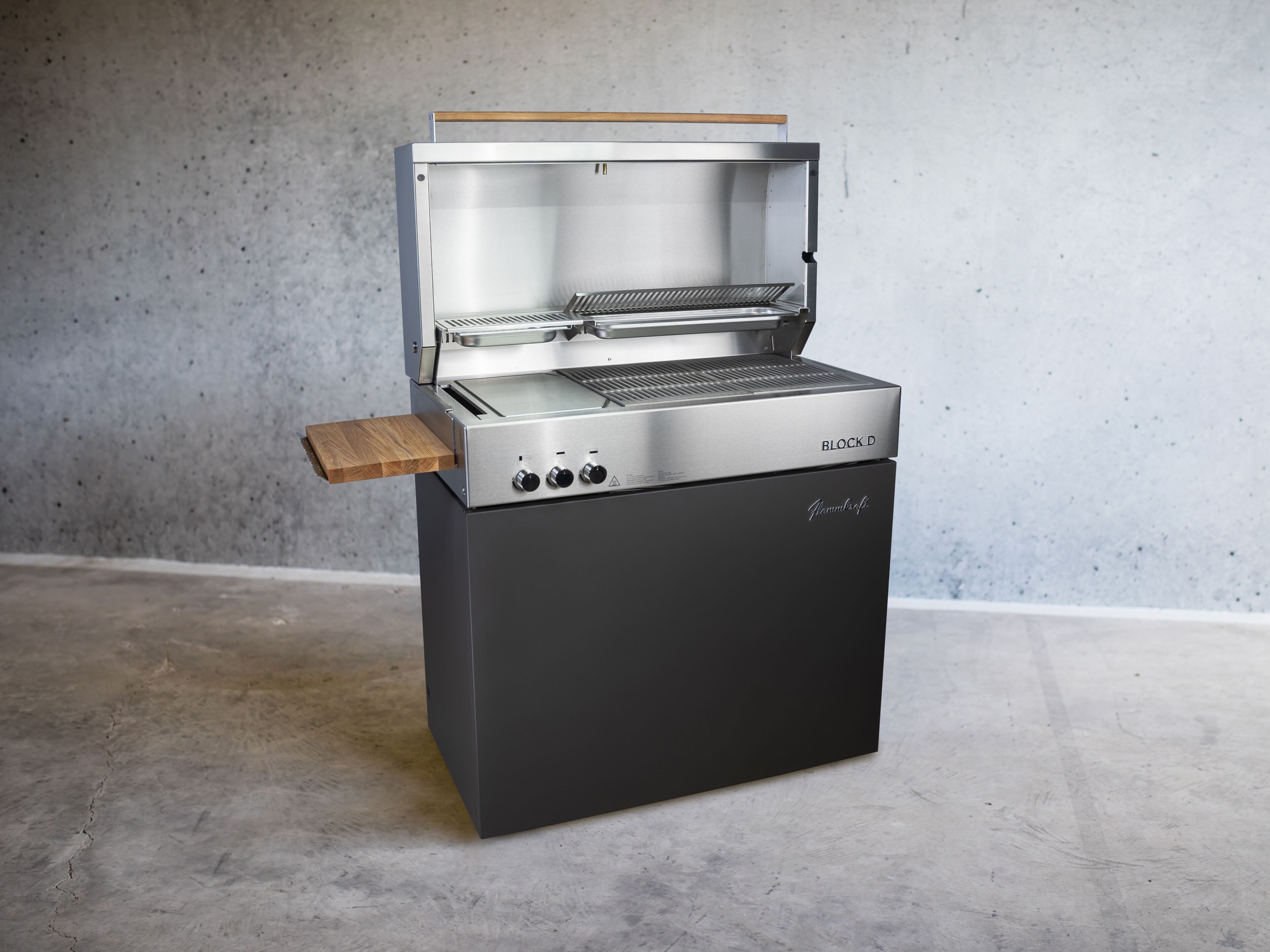 Газовый гриль из нержавеющей стали Flammkraft BLOCK D ARCH-00141165 - Вид №10