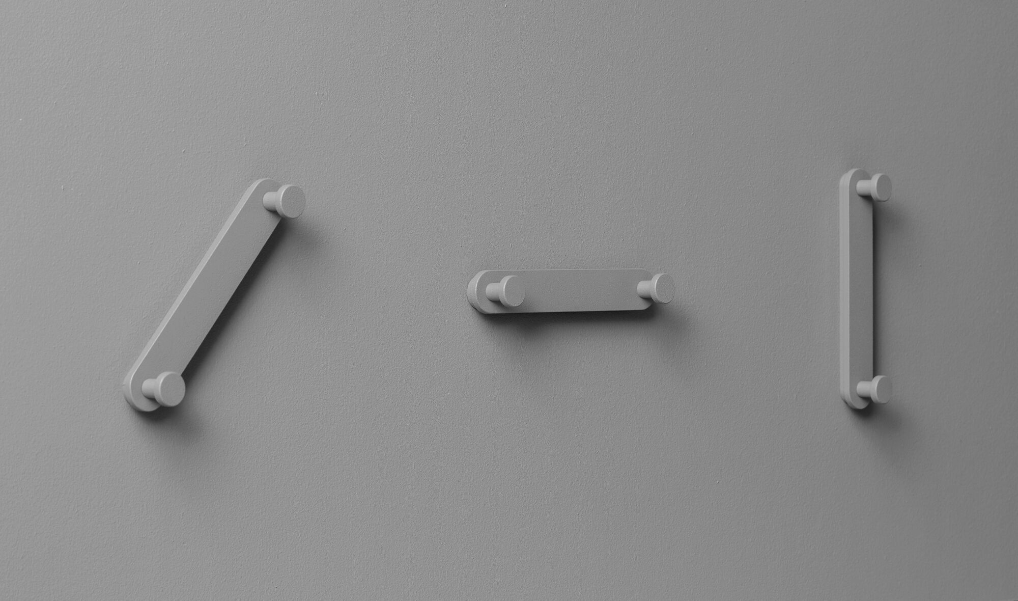 Стальная настенная вешалка с порошковым покрытием +kouple BASE HOOK ARCH-00078260 - Вид №2