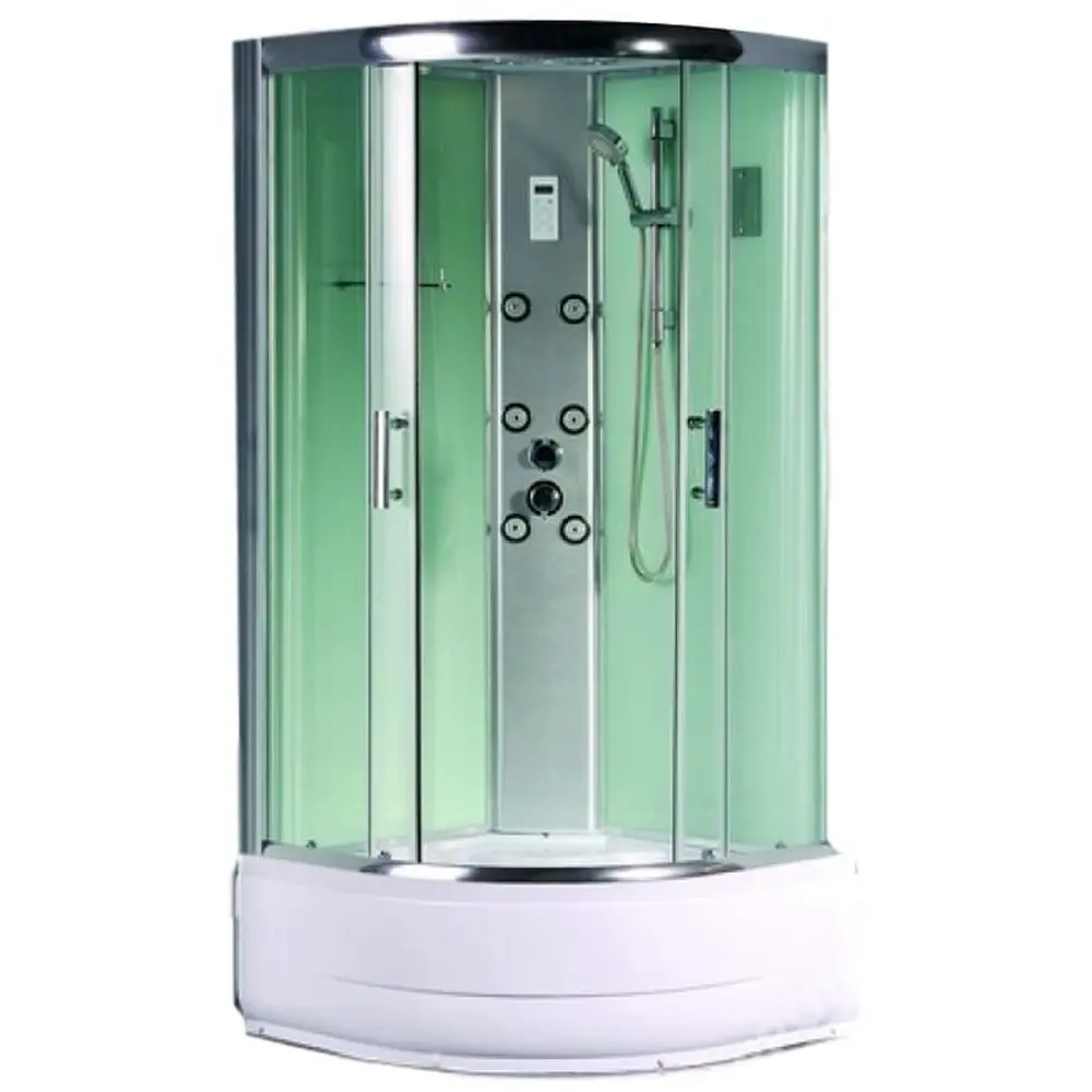 Душевая кабина с гидромассажем Sensea «Альтро» высокий поддон 100х100 см Без серии STLM-2045419