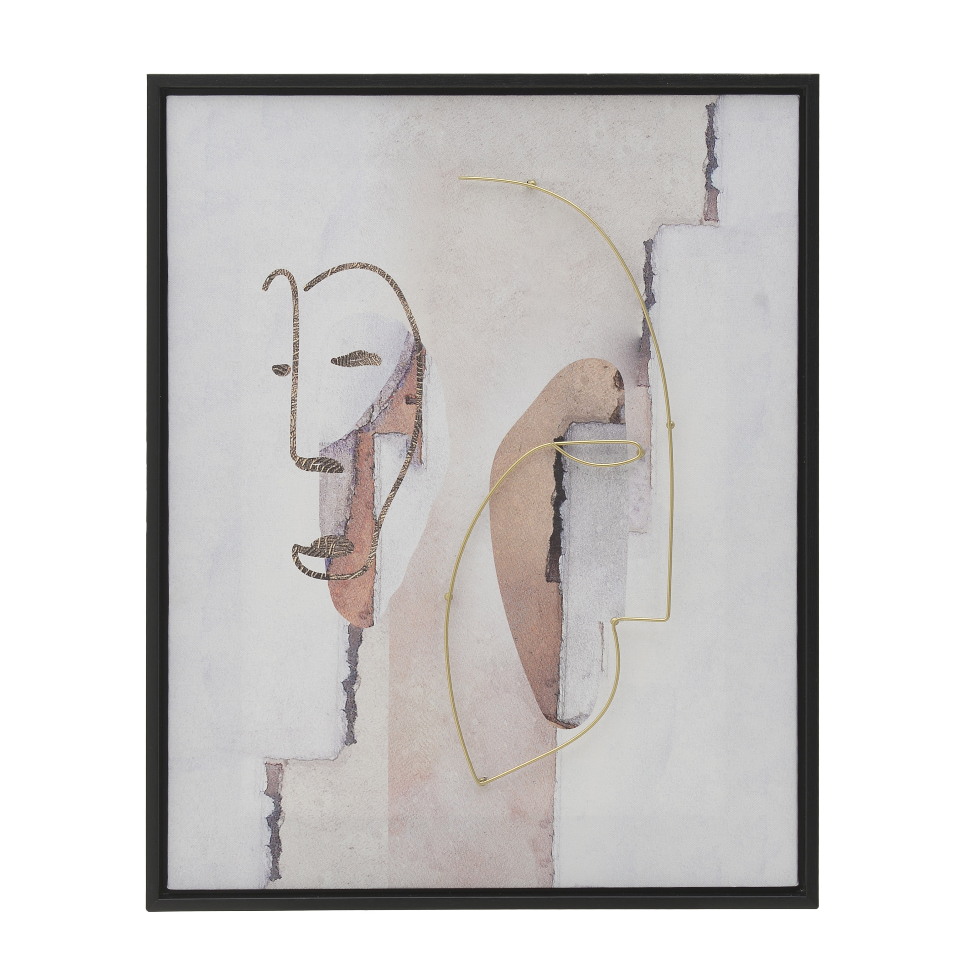 3890709.0293 КАРТИНА С ИНСТАЛЛЯЦИЕЙ В РАМЕ FACE TO4ROOMS  - Вид №1