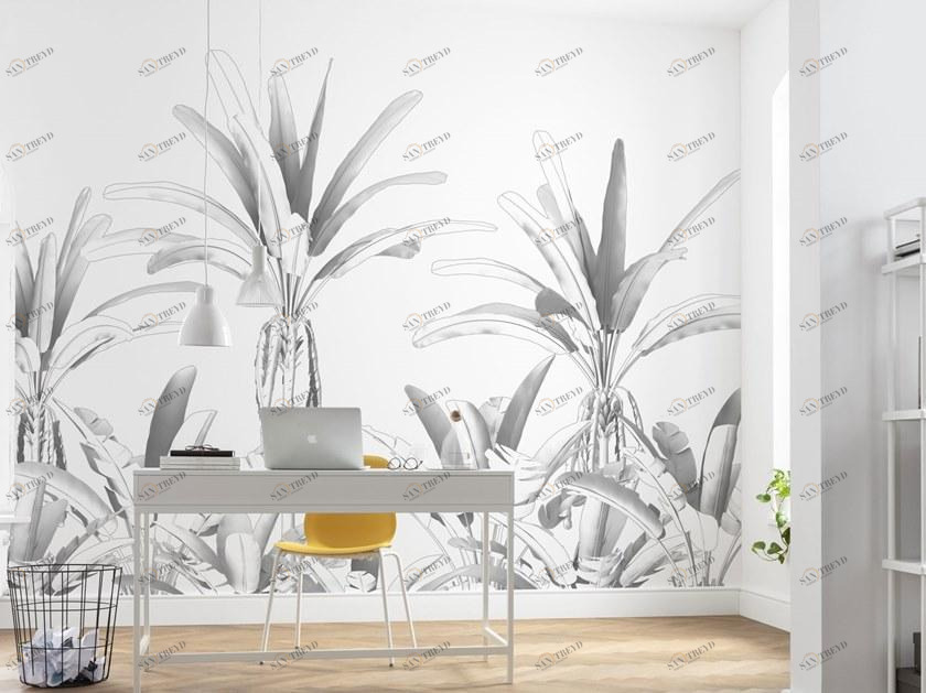 Komar Флизелиновые обои с цветочными мотивами Raw R4-051