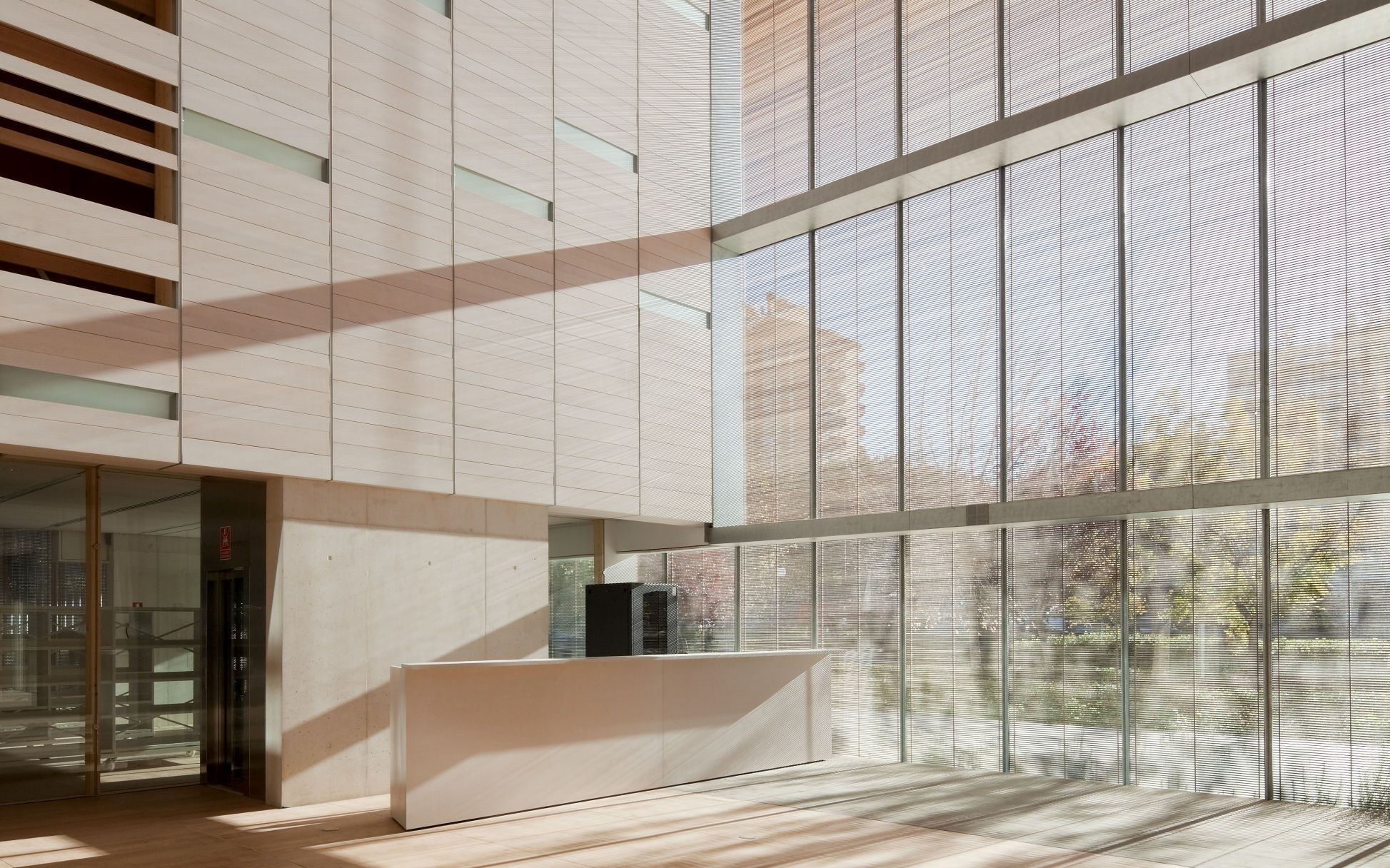 Система остекления с деревянной вставкой OKALUX Okawood ARCH-00148777 - Вид №1