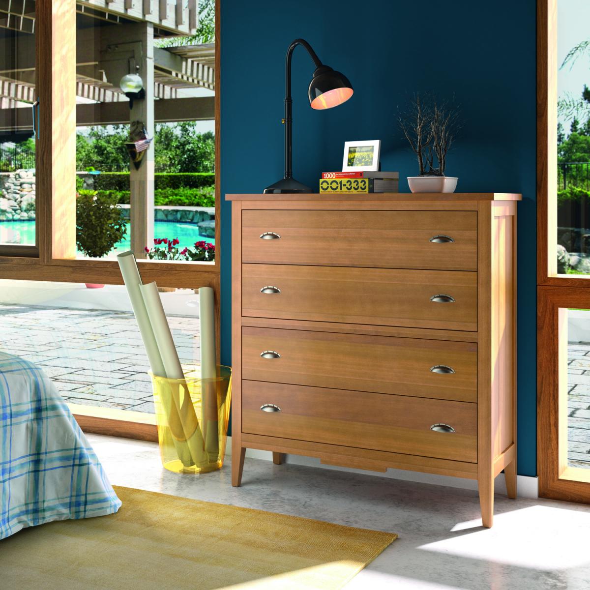 090601 Комод 4 ящика Grupo Seys Nantes Santreyd