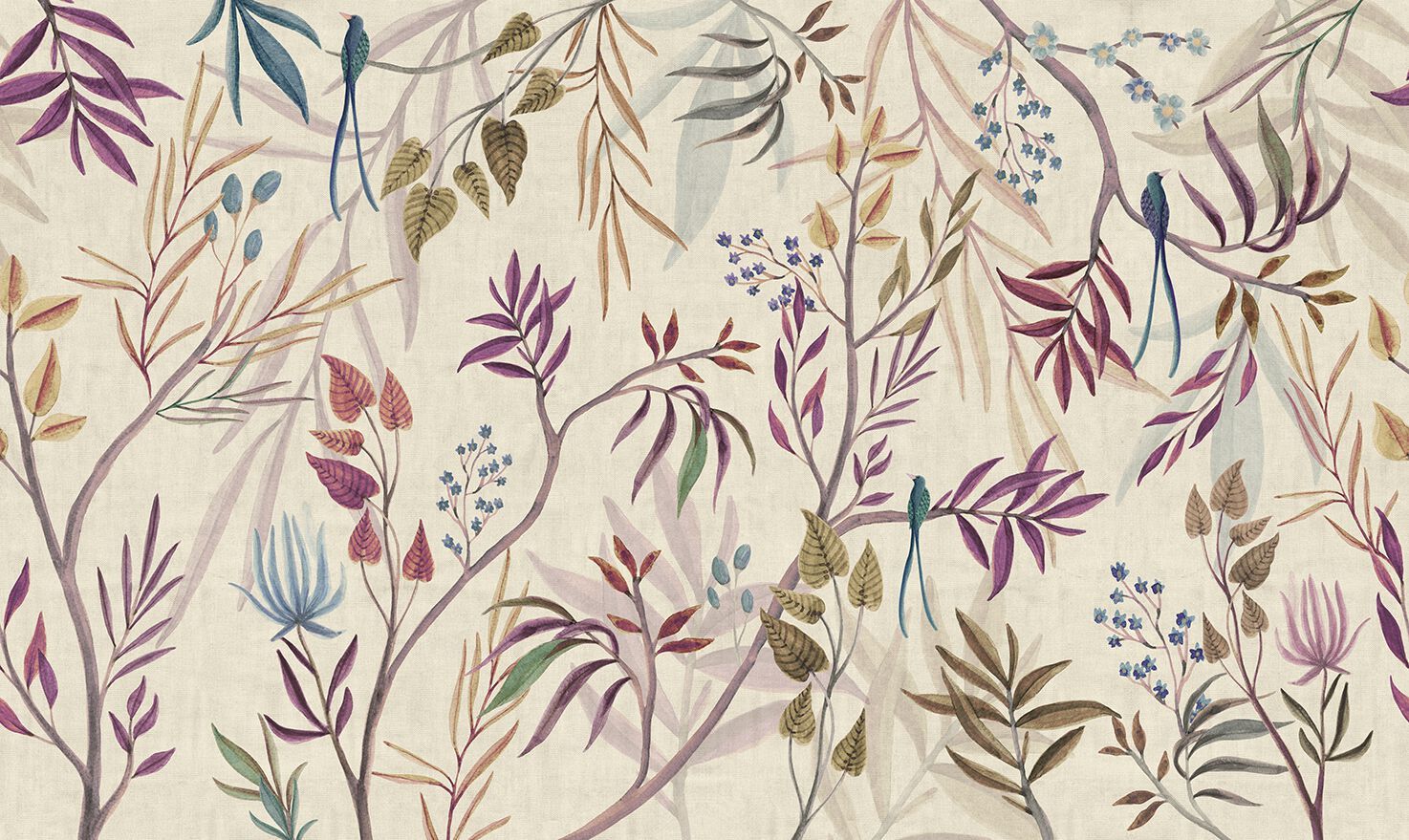 Обои с цветочными мотивами Jannelli&Volpi IMARI ARCH-00105653 - Вид №3