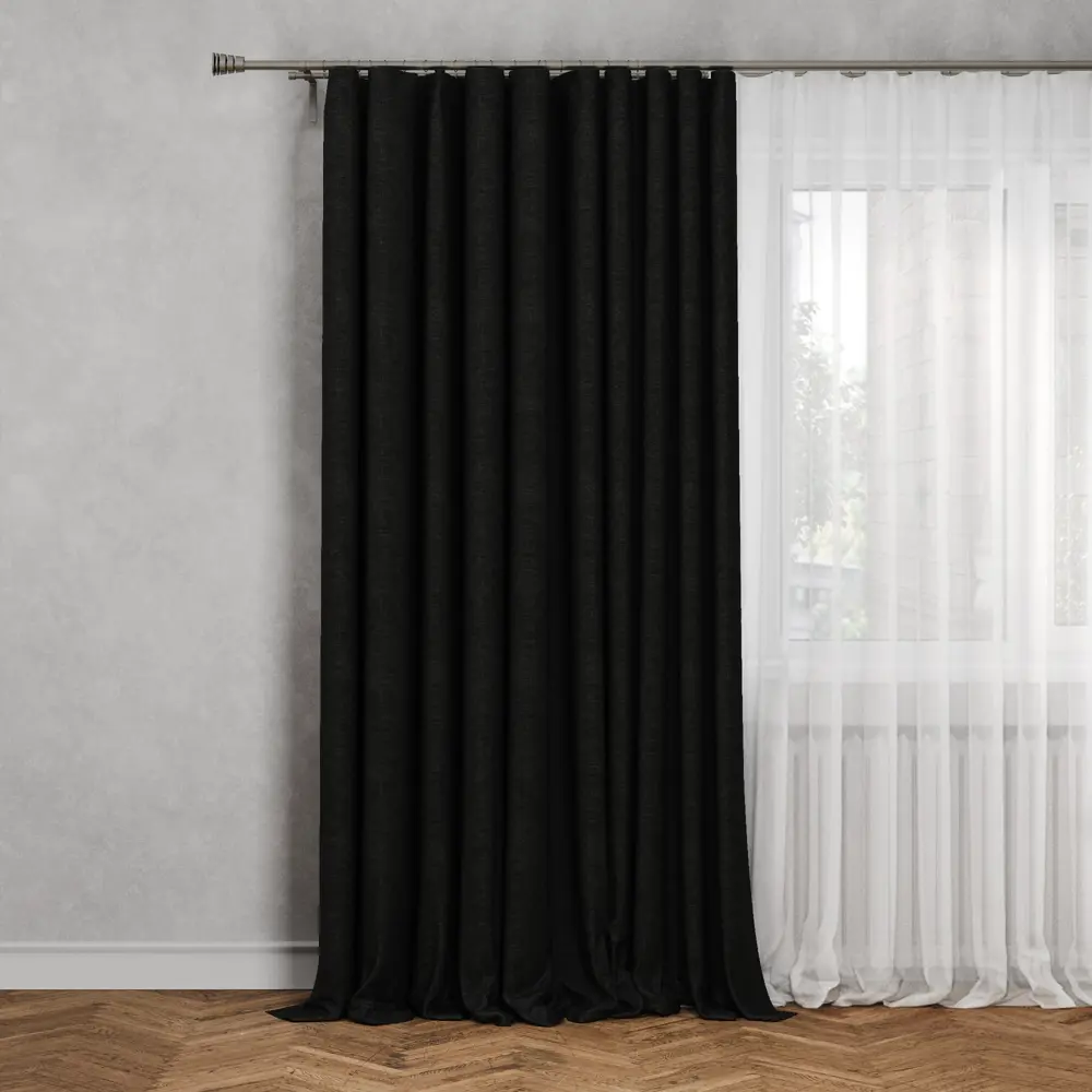 INSPIRE Malonn - элегантная штора на ленте со скрытыми петлями 200×280 см 83367834 STLM-0040573