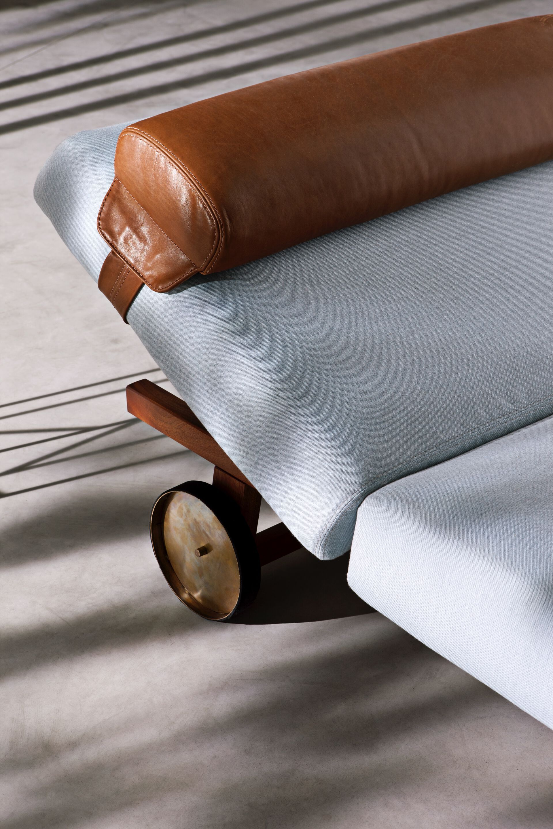 Садовая кровать с откидной спинкой из ткани Exteta 10th ARCH-00084614 - Вид №3