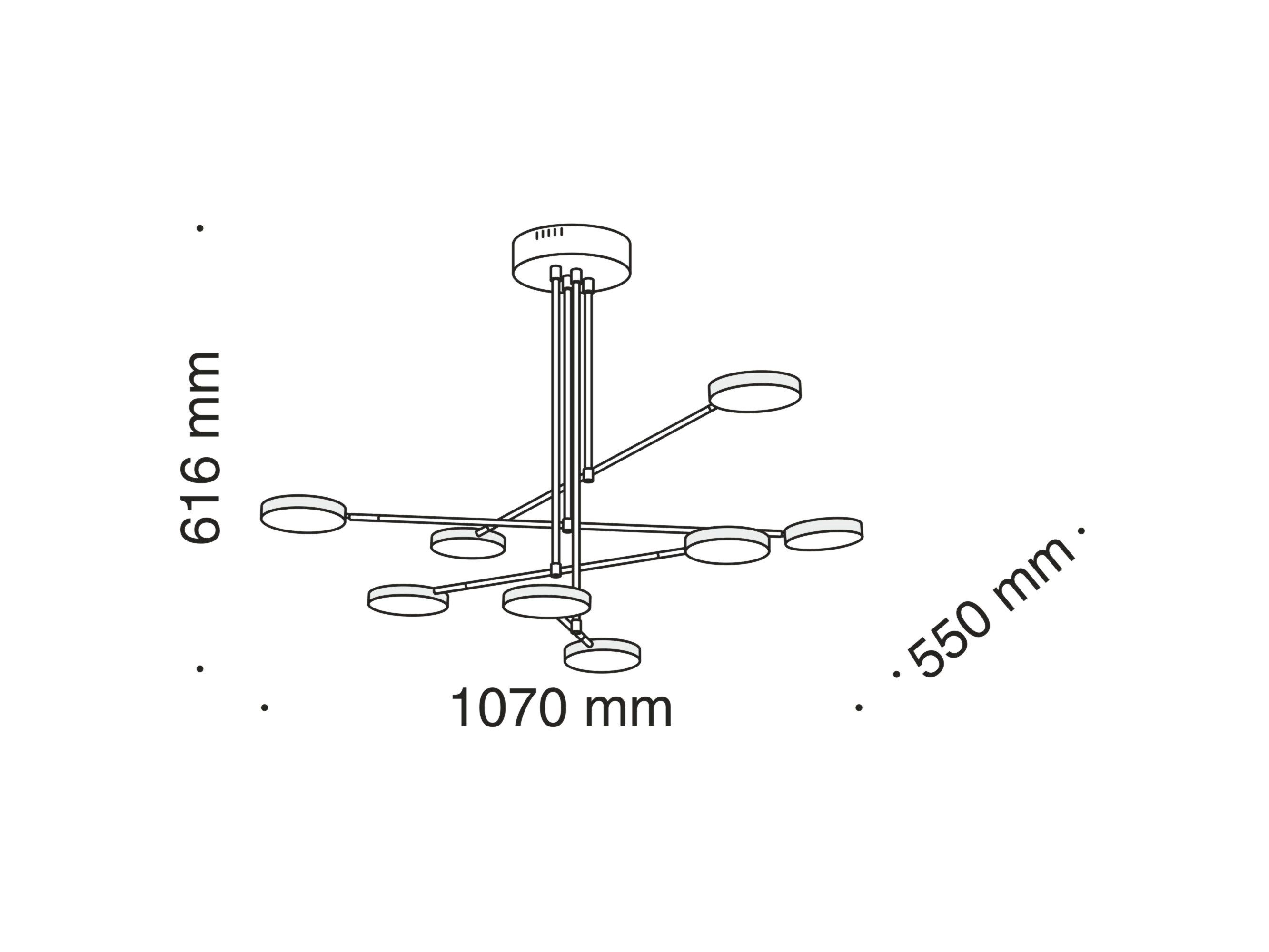 Регулируемая алюминиевая подвесная лампа Maytoni Fad ARCH-00094138 - Вид №13