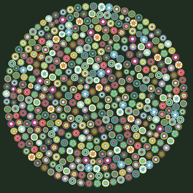 CONCEPTUWALL Декор из клейкой ткани Millefiori sun-id-1441104 - Вид №4